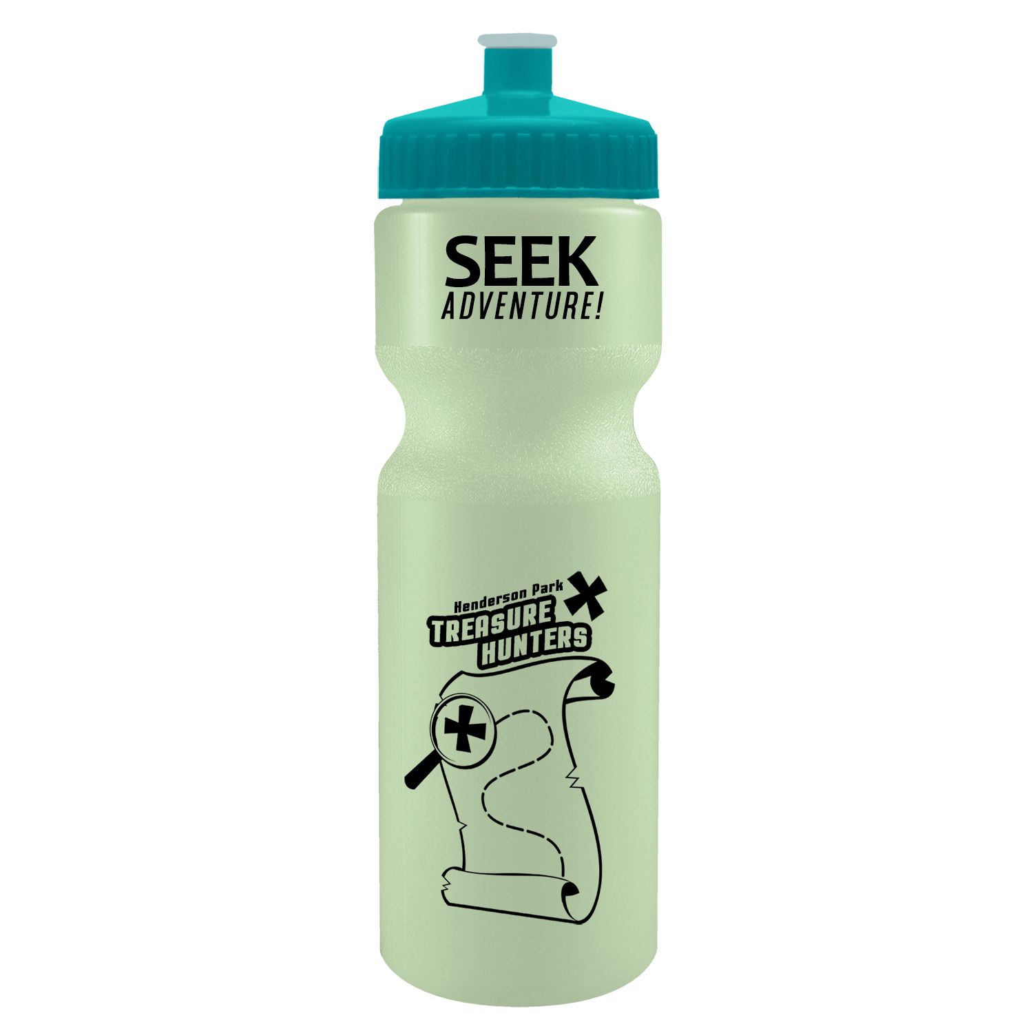 28 oz. Glow-In-The-Dark Sports Bottle