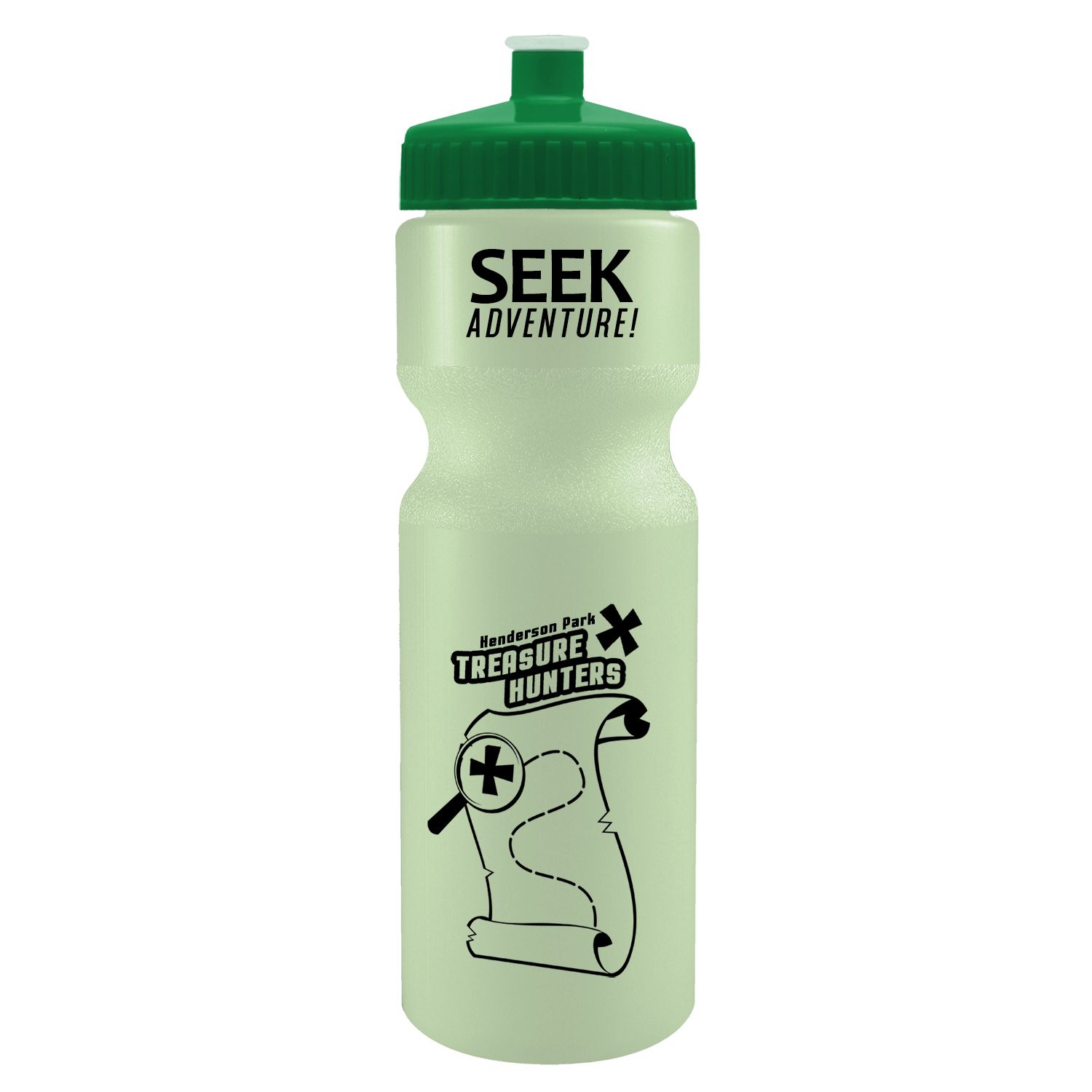 28 oz. Glow-In-The-Dark Sports Bottle