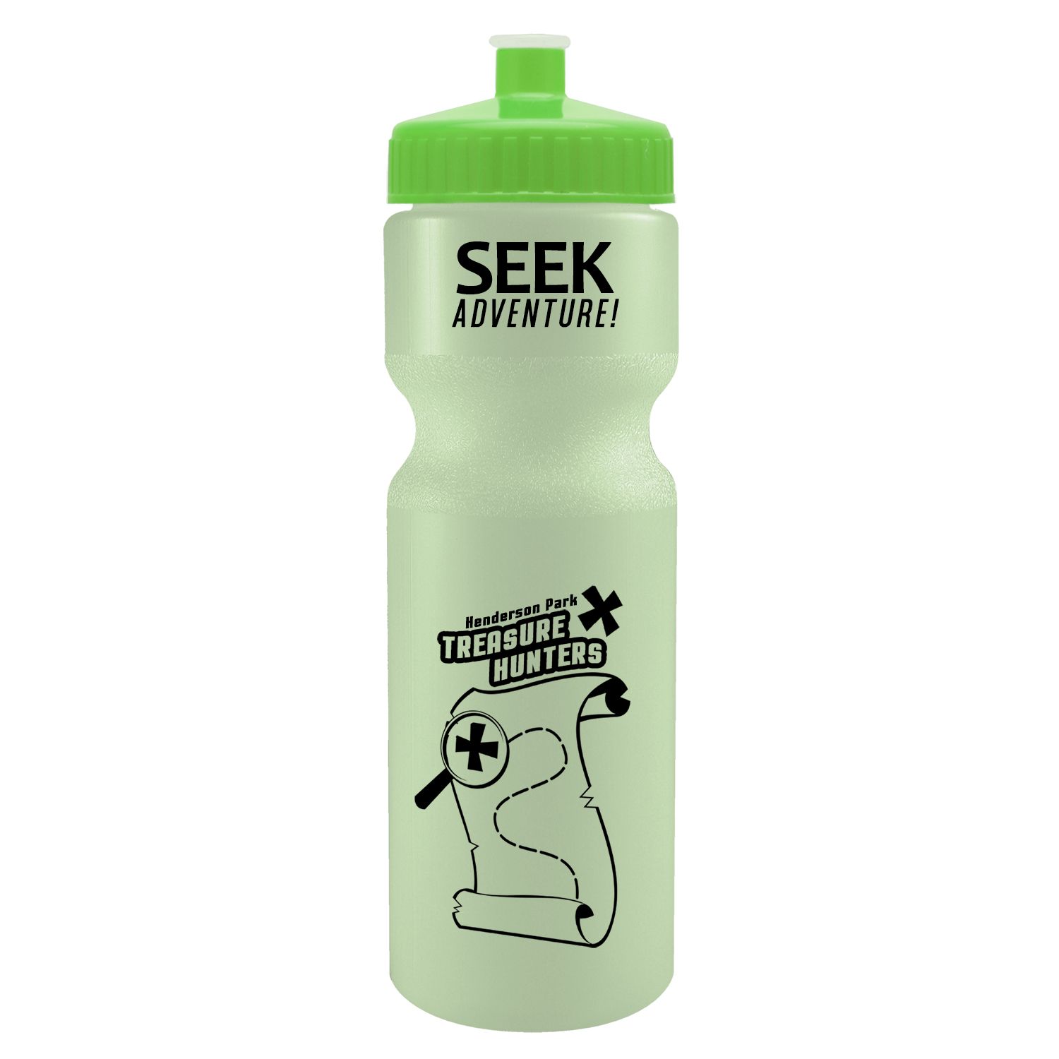 28 oz. Glow-In-The-Dark Sports Bottle