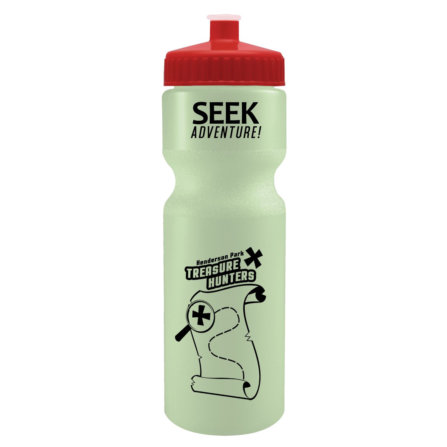 28 oz. Glow-In-The-Dark Sports Bottle