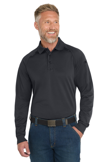 CornerStone® - Select Long Sleeve Snag-Proof Tactical Polo