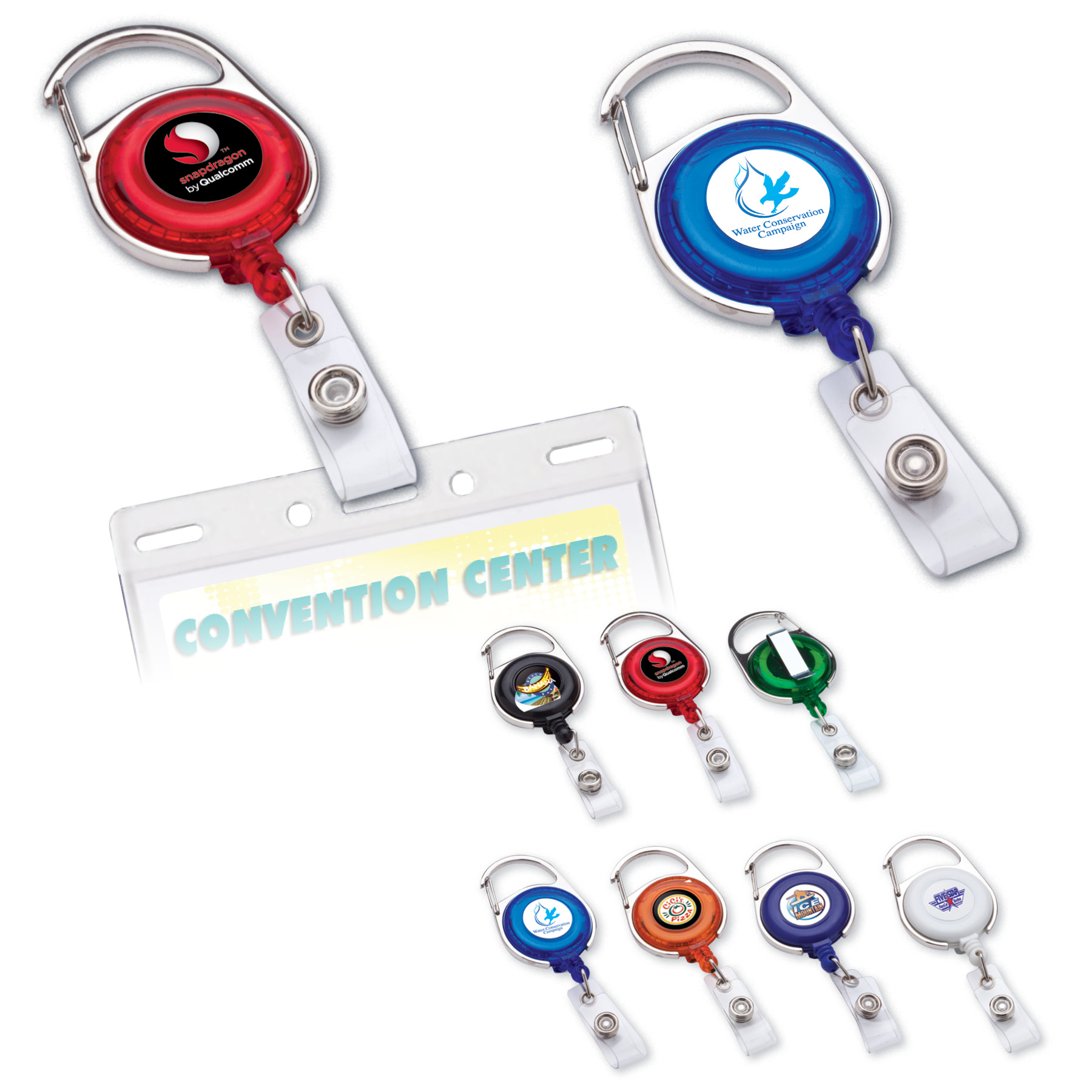 Brand Gear™ Magic Retractable Badge Holder