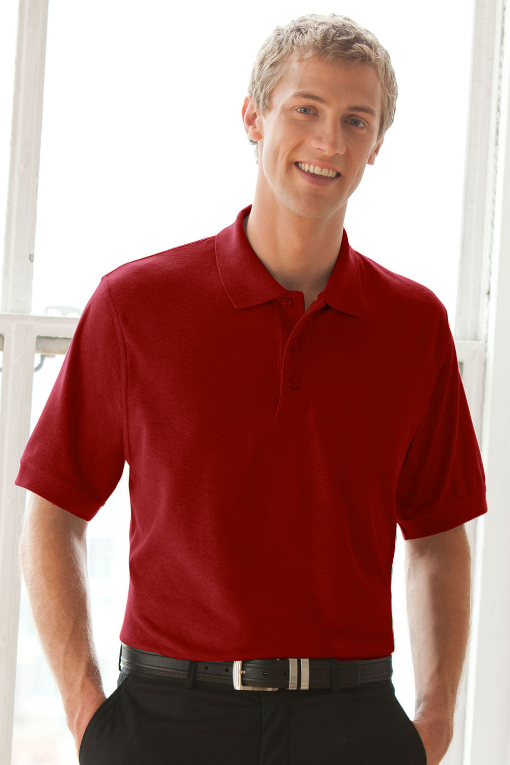 Soft-Blend Pique Polo