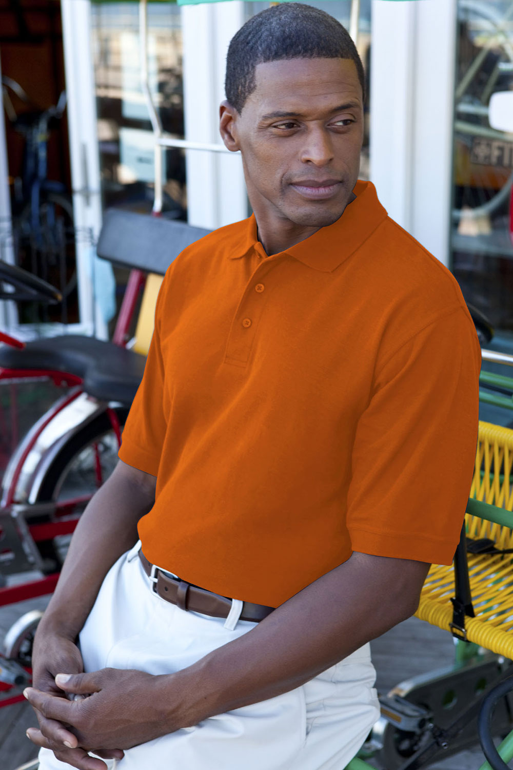 Soft-Blend Pique Polo
