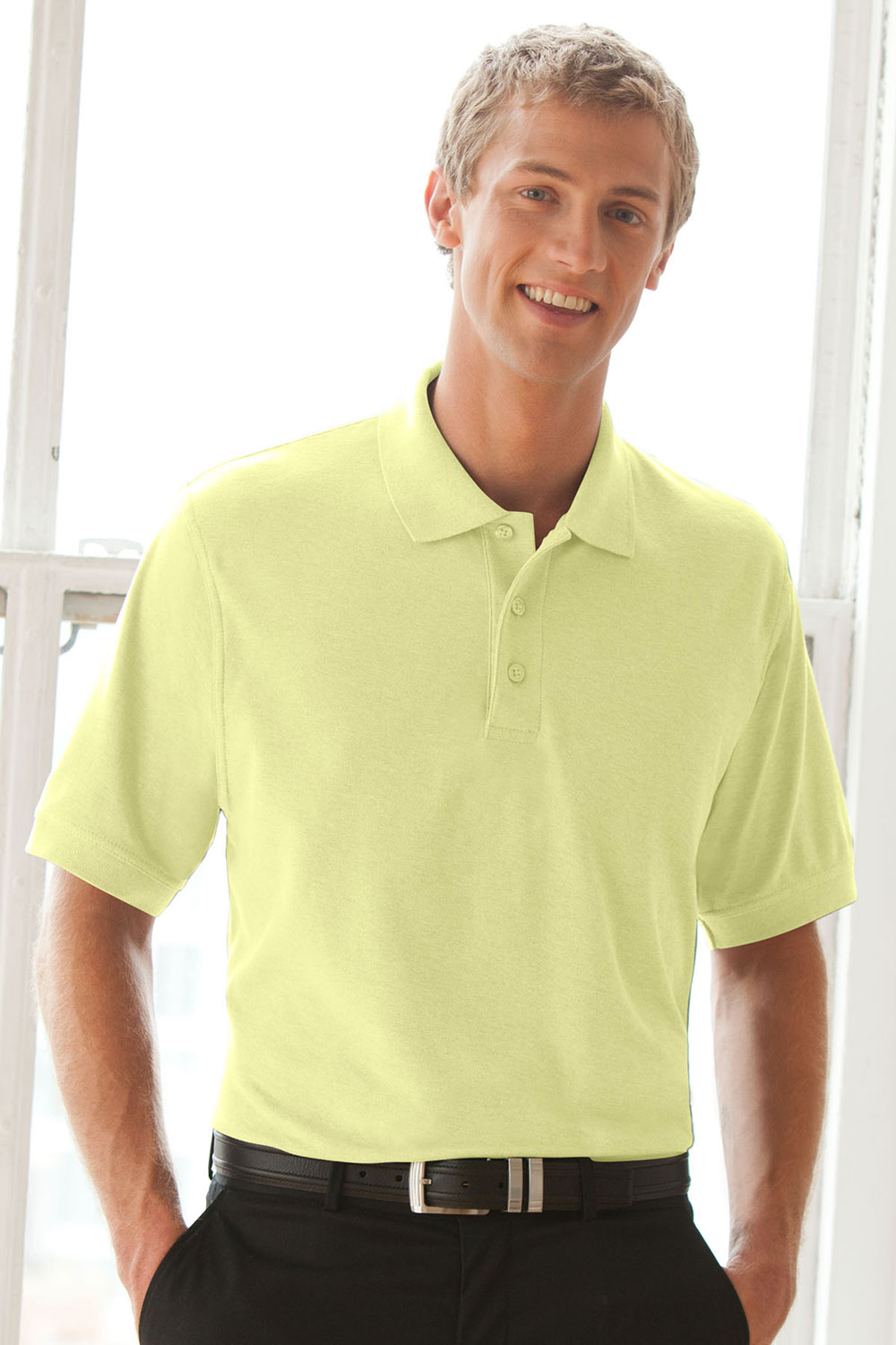 Soft-Blend Pique Polo
