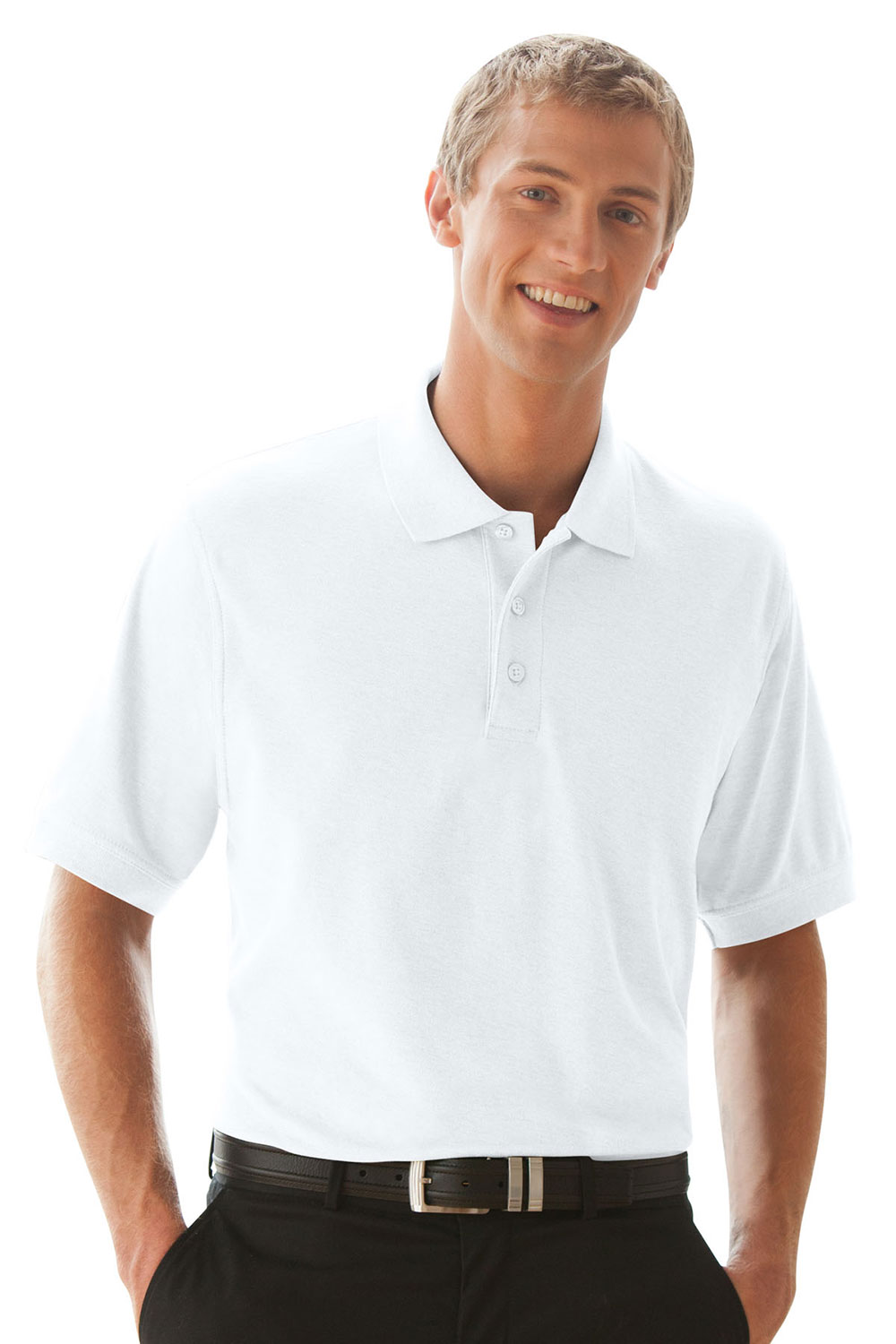 Soft-Blend Pique Polo