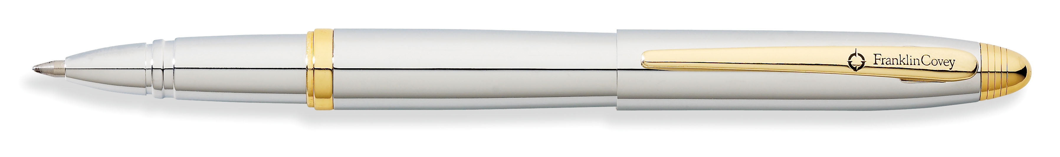 Lexington Chrome & Gold-Tone Rollerball Pen