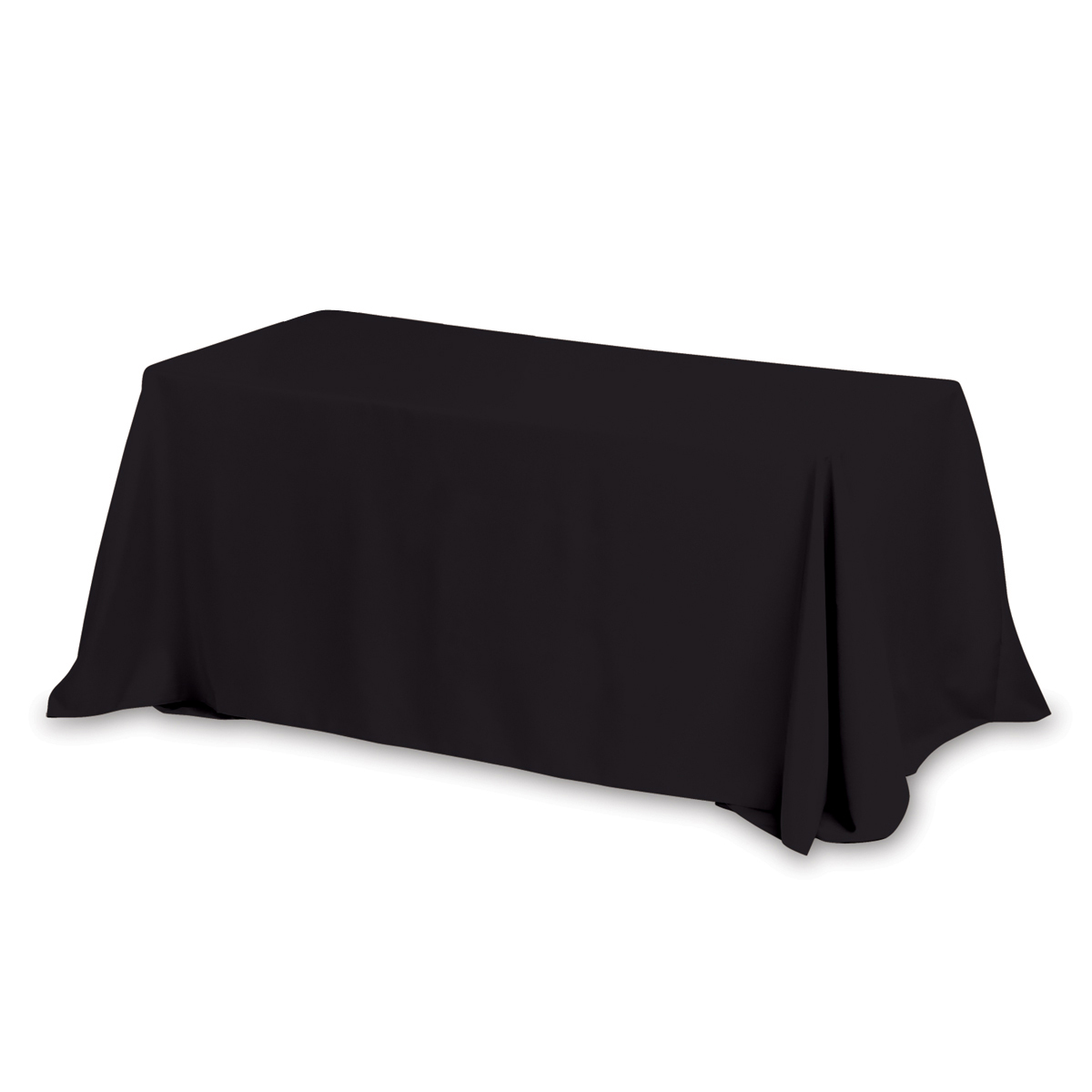 6' 3-Sided Economy Table Covers & Table Throws /Fit 6 Foot Table