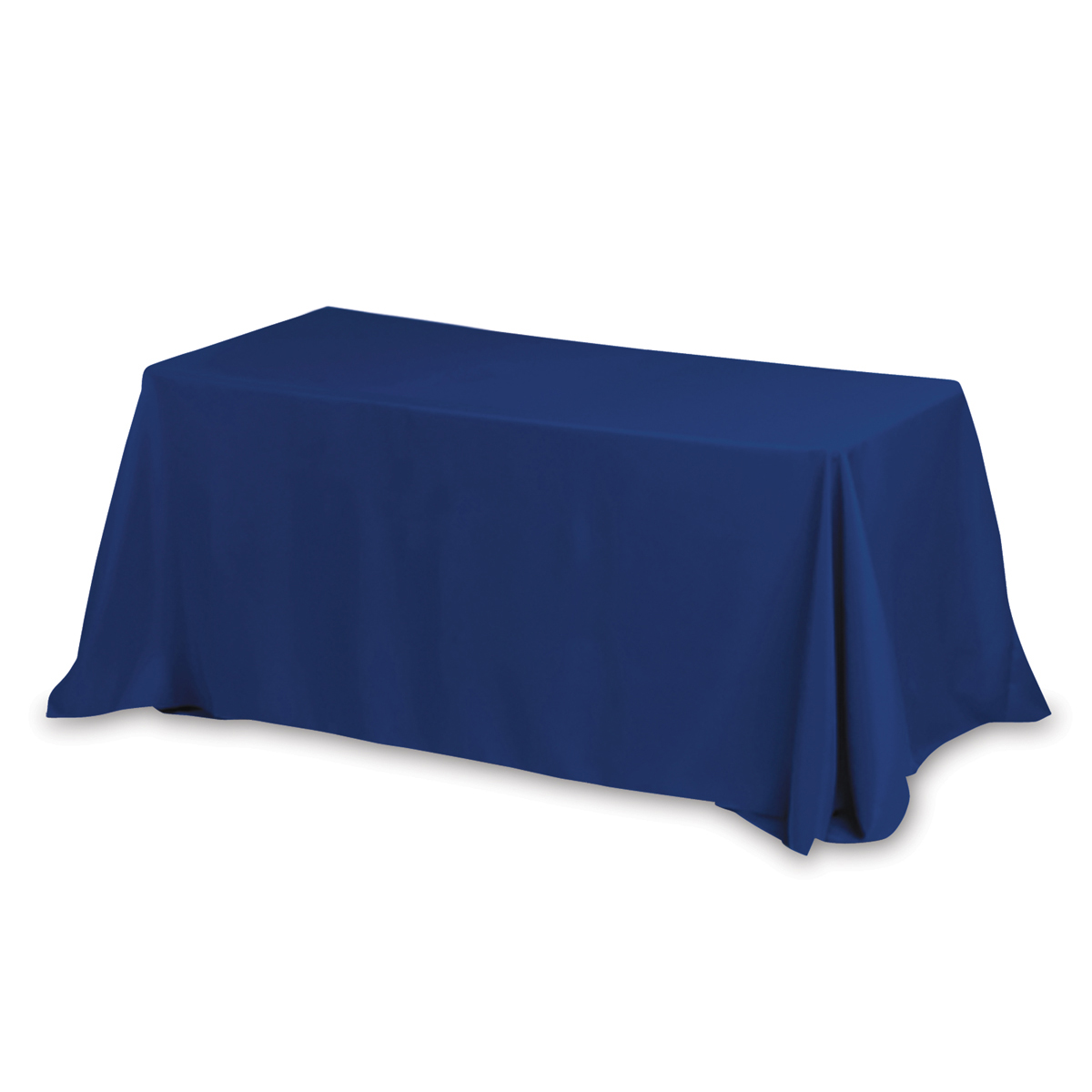 6' 3-Sided Economy Table Covers & Table Throws /Fit 6 Foot Table