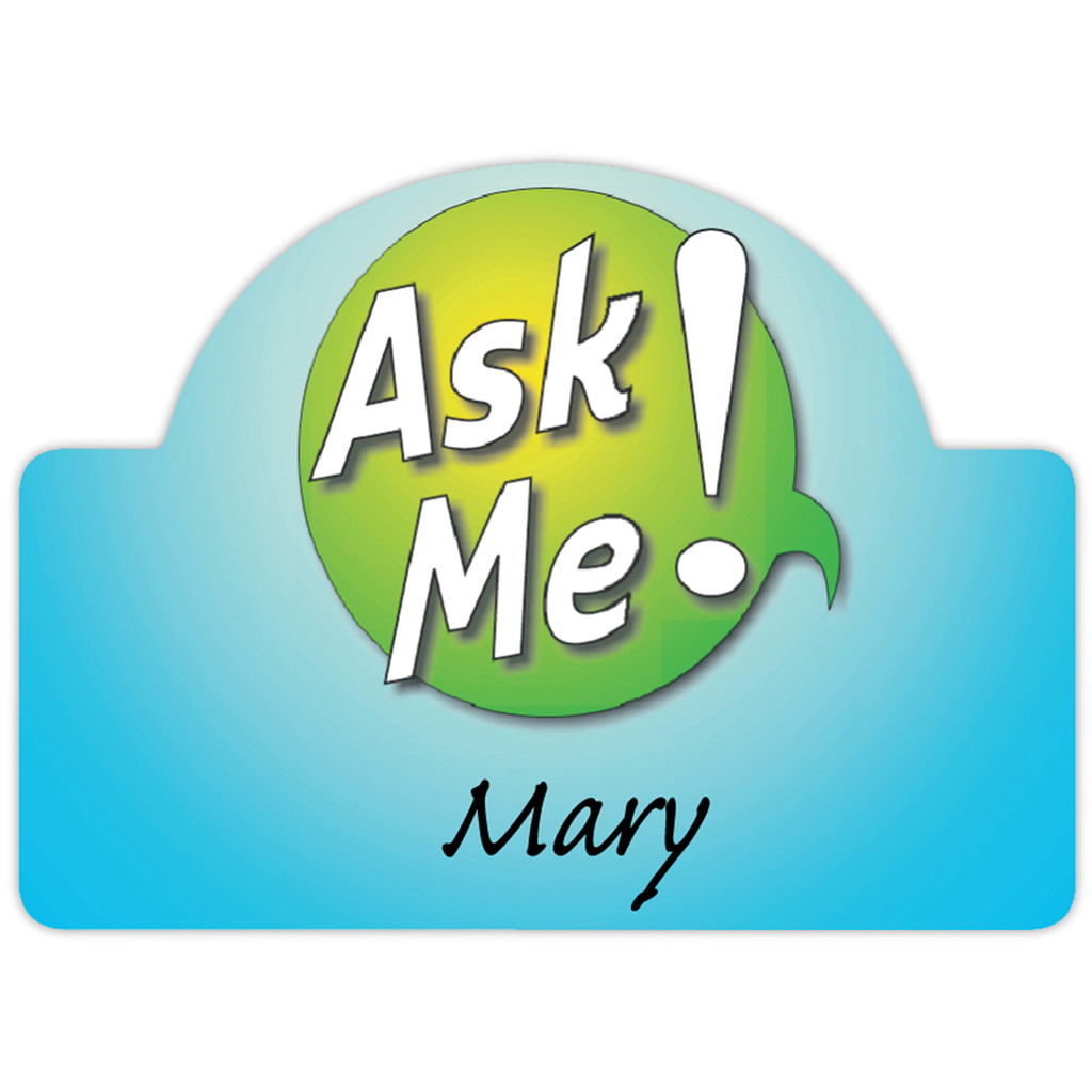 Budget Name Badge (Standard Size 2-3/4