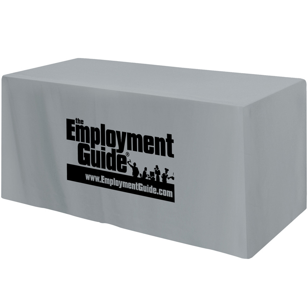 Fitted 4-sided Table Cover - fits 4 foot standard table