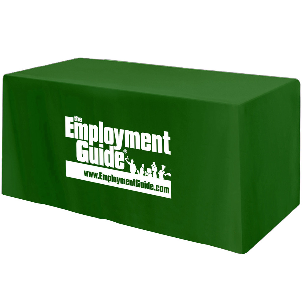 Fitted 4-sided Table Cover - fits 4 foot standard table