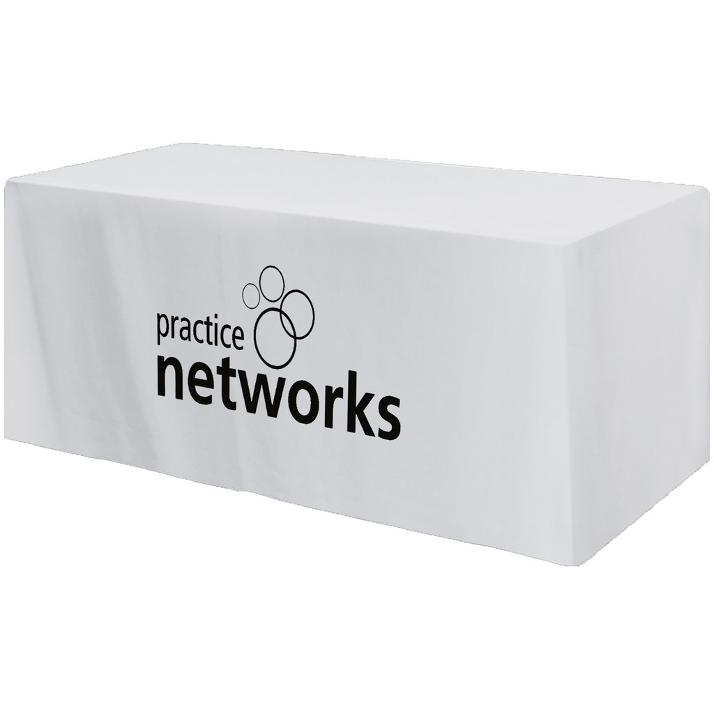 Fitted 4-sided Table Cover - fits 6 foot standard table