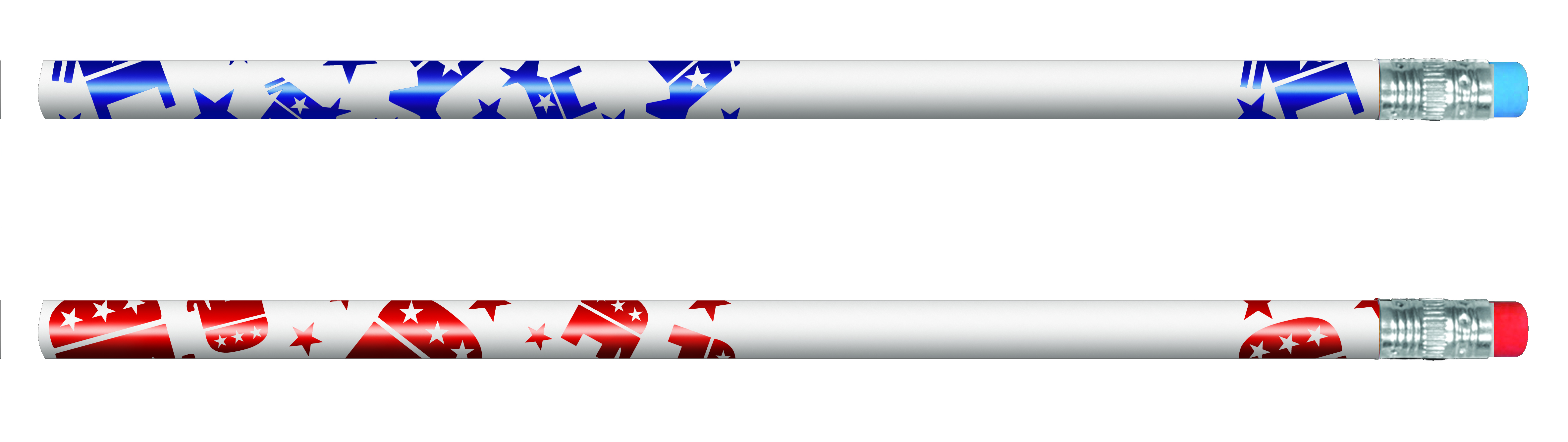 Political Foil Pencil - Republican