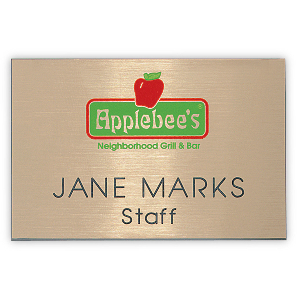 Hollywood Express Name Badge (Standard size 3