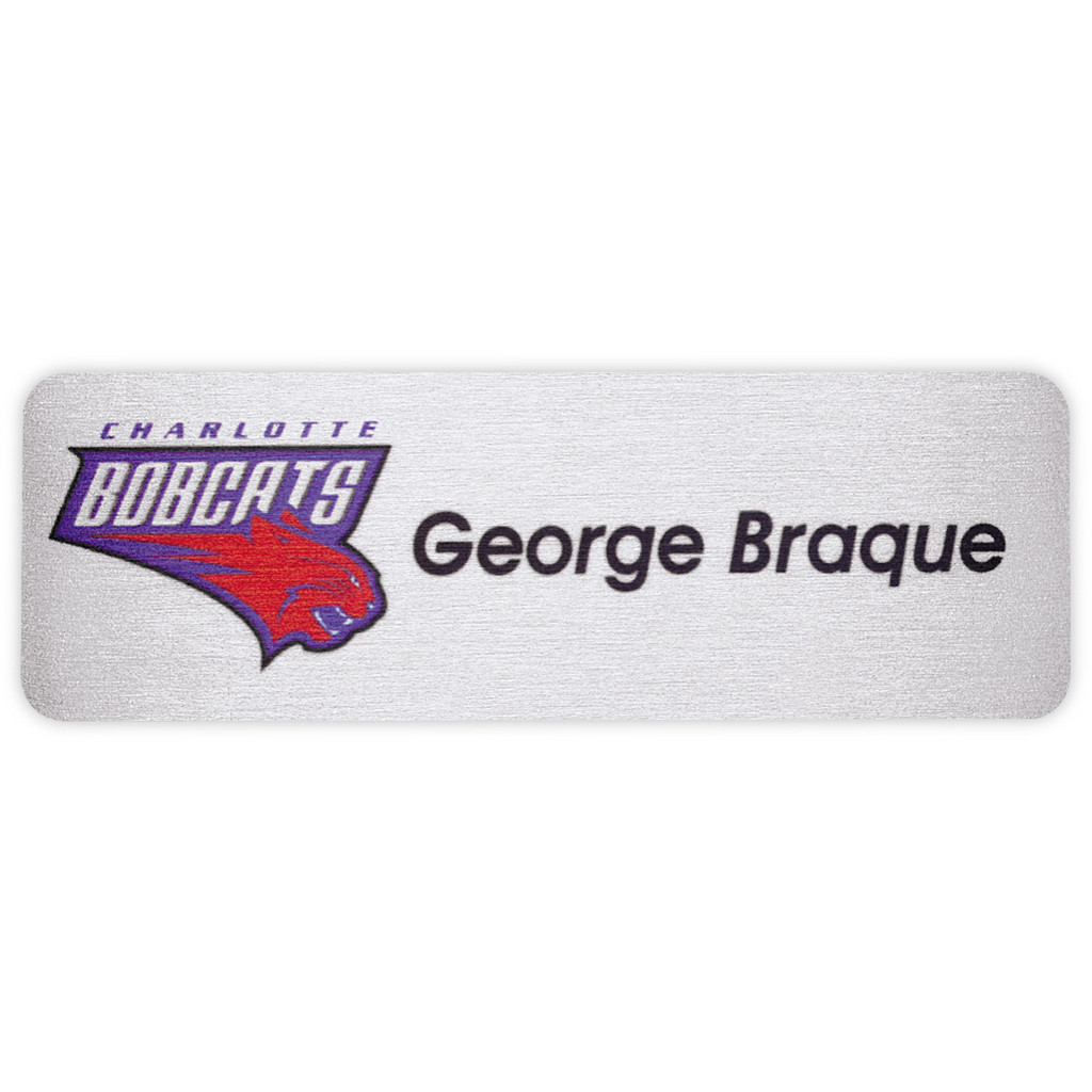 Savannah Metal Name Badge (Standard Size 3