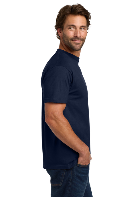 Hanes Beefy-T - 100% Cotton T-Shirt with Pocket
