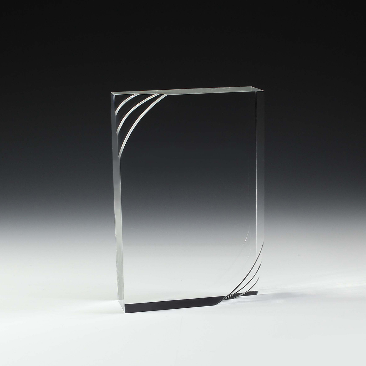 1 1/4” Thick Freestanding Acrylic Awards - 6