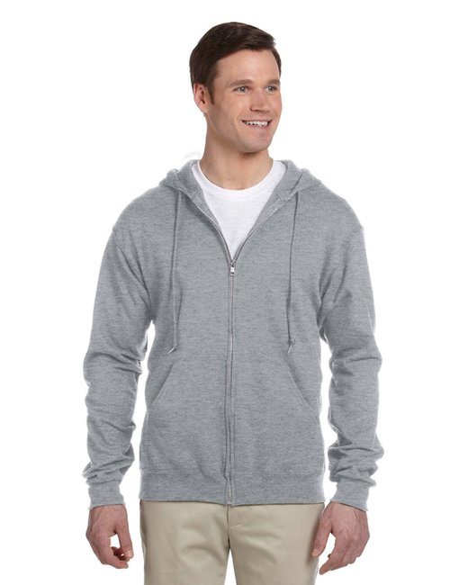 Jerzees Adult NuBlend® Fleece Full-Zip Hooded Sweatshirt