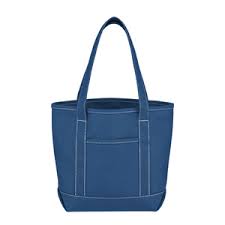 Small Cotton Canvas Yacht Tote Bag