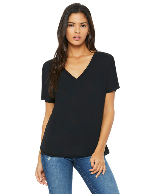 Bella + Canvas Ladies' Slouchy V-Neck T-Shirt