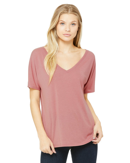 Bella + Canvas Ladies' Slouchy V-Neck T-Shirt