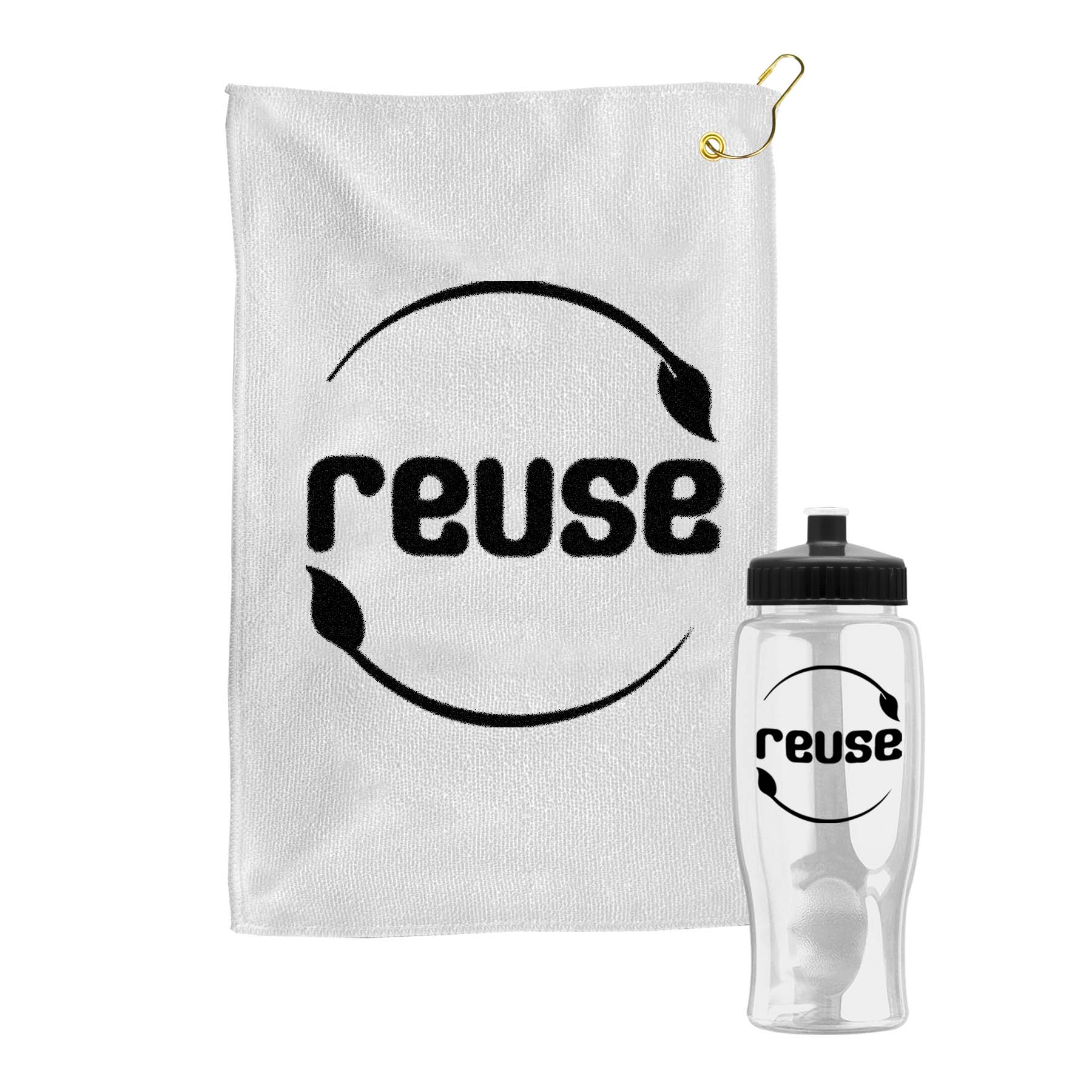 Golf Towel in a Bottle