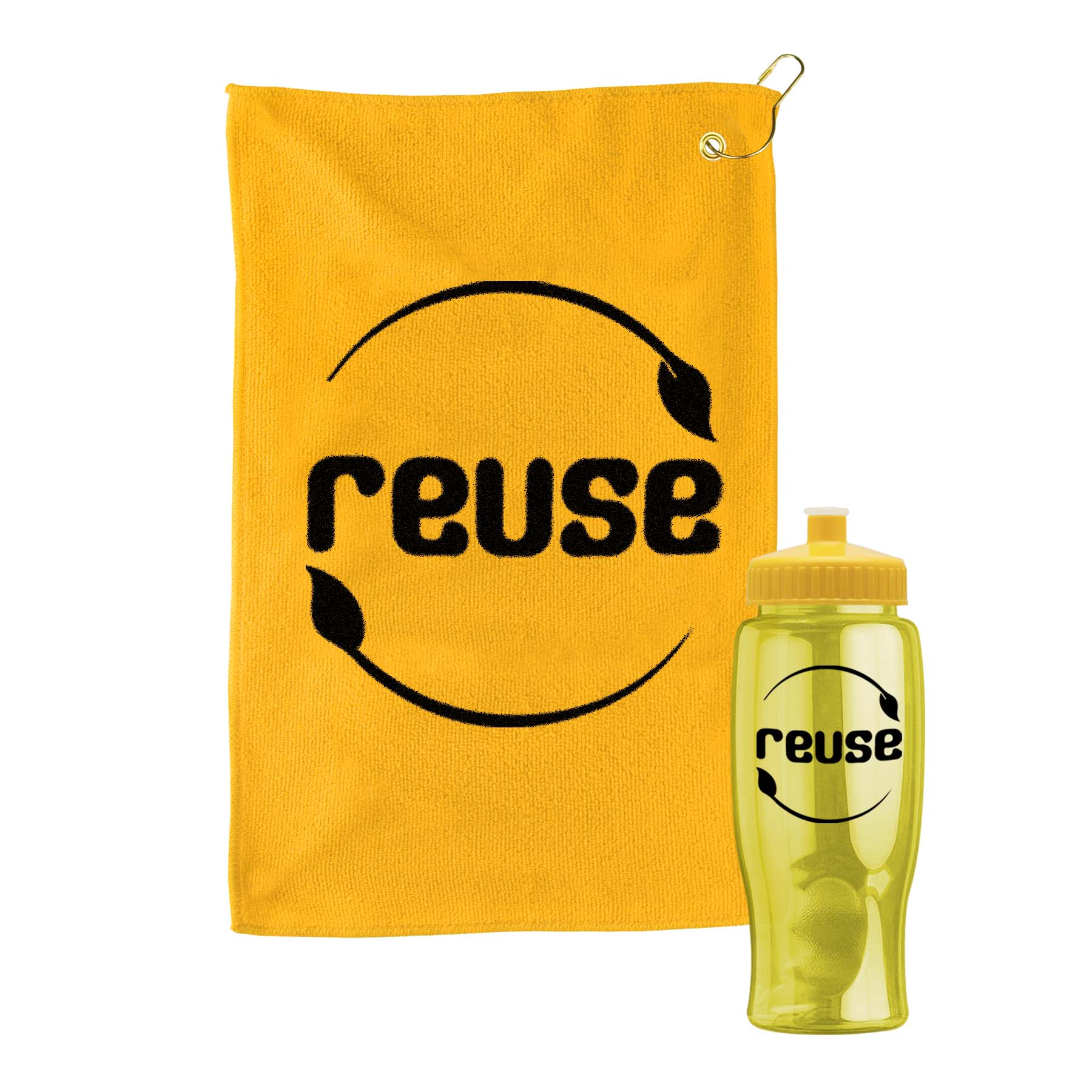 Golf Towel in a Bottle