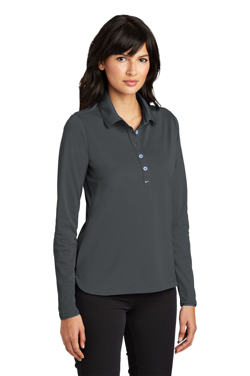 Nike Ladies Long Sleeve Dri-FIT Stretch Tech Polo