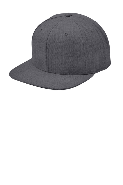 Sport-Tek® Yupoong® Flat Bill Snapback Cap
