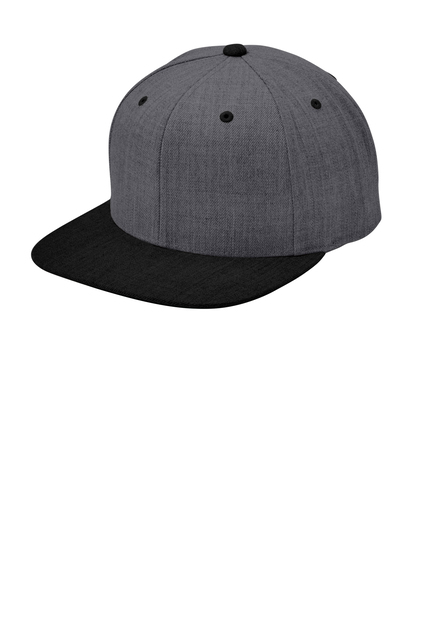 Sport-Tek® Yupoong® Flat Bill Snapback Cap