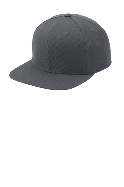 Sport-Tek® Yupoong® Flat Bill Snapback Cap