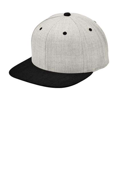 Sport-Tek® Yupoong® Flat Bill Snapback Cap