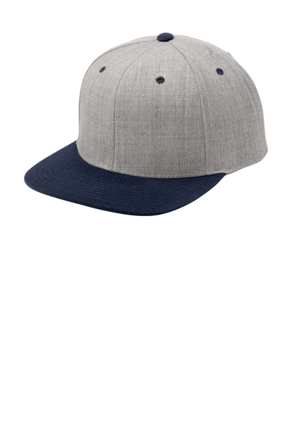 Sport-Tek® Yupoong® Flat Bill Snapback Cap
