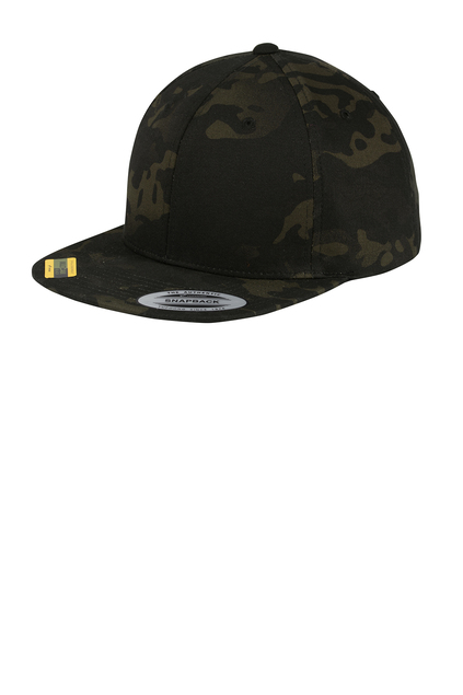 Sport-Tek® Yupoong® Flat Bill Snapback Cap