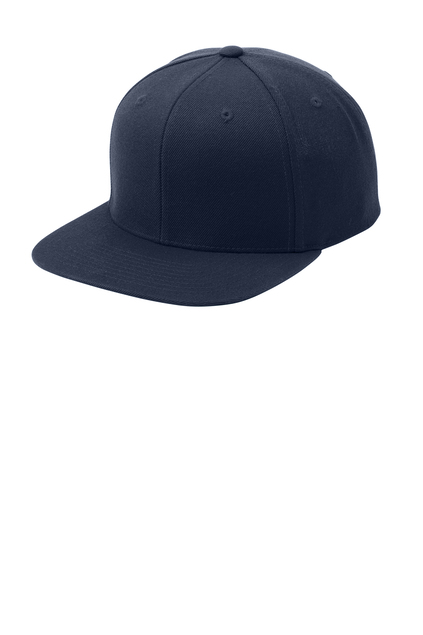 Sport-Tek® Yupoong® Flat Bill Snapback Cap