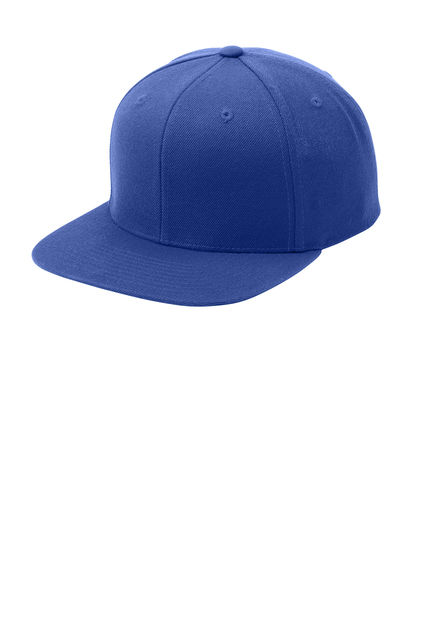 Sport-Tek® Yupoong® Flat Bill Snapback Cap