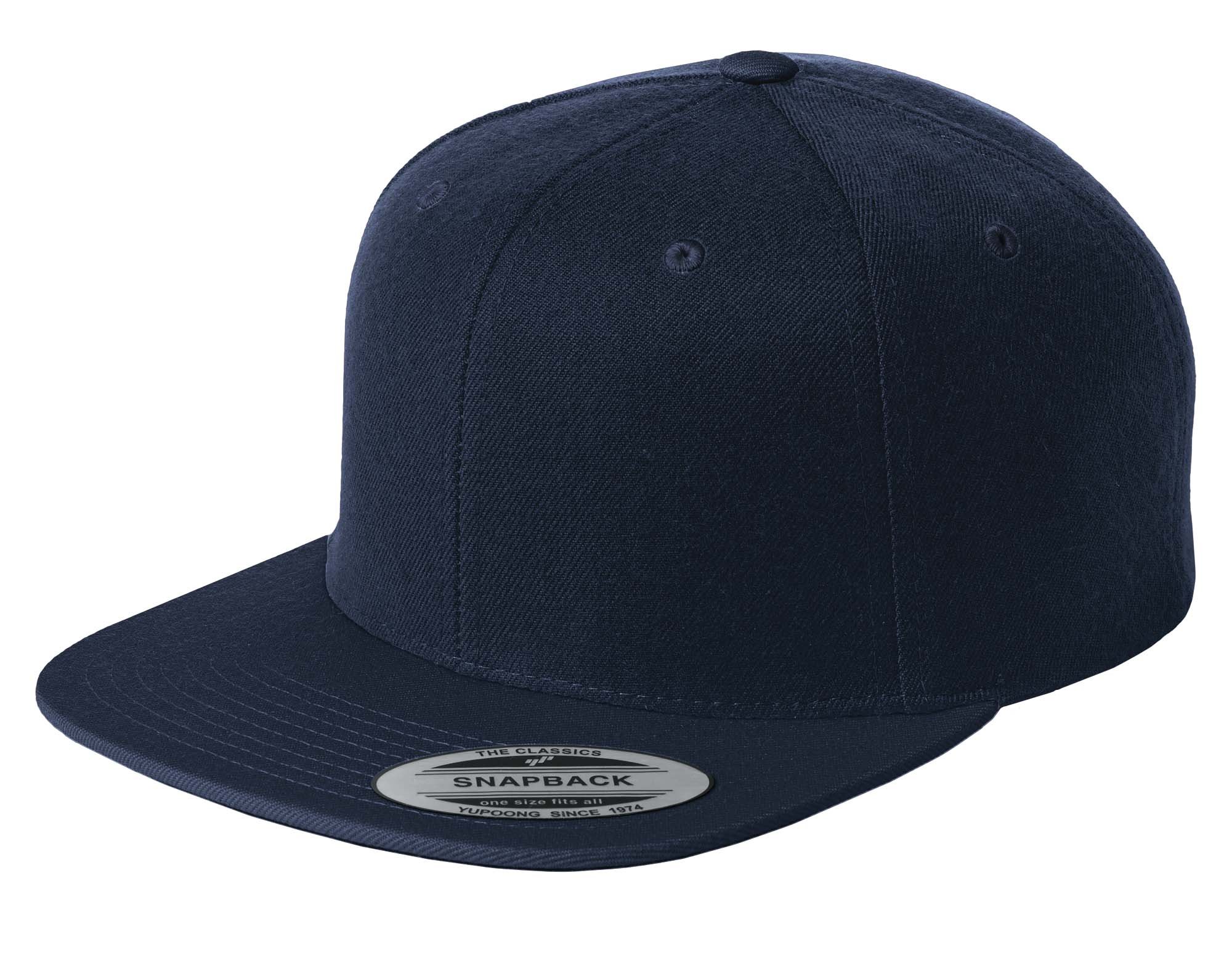 Sport-Tek® Yupoong® Flat Bill Snapback Cap