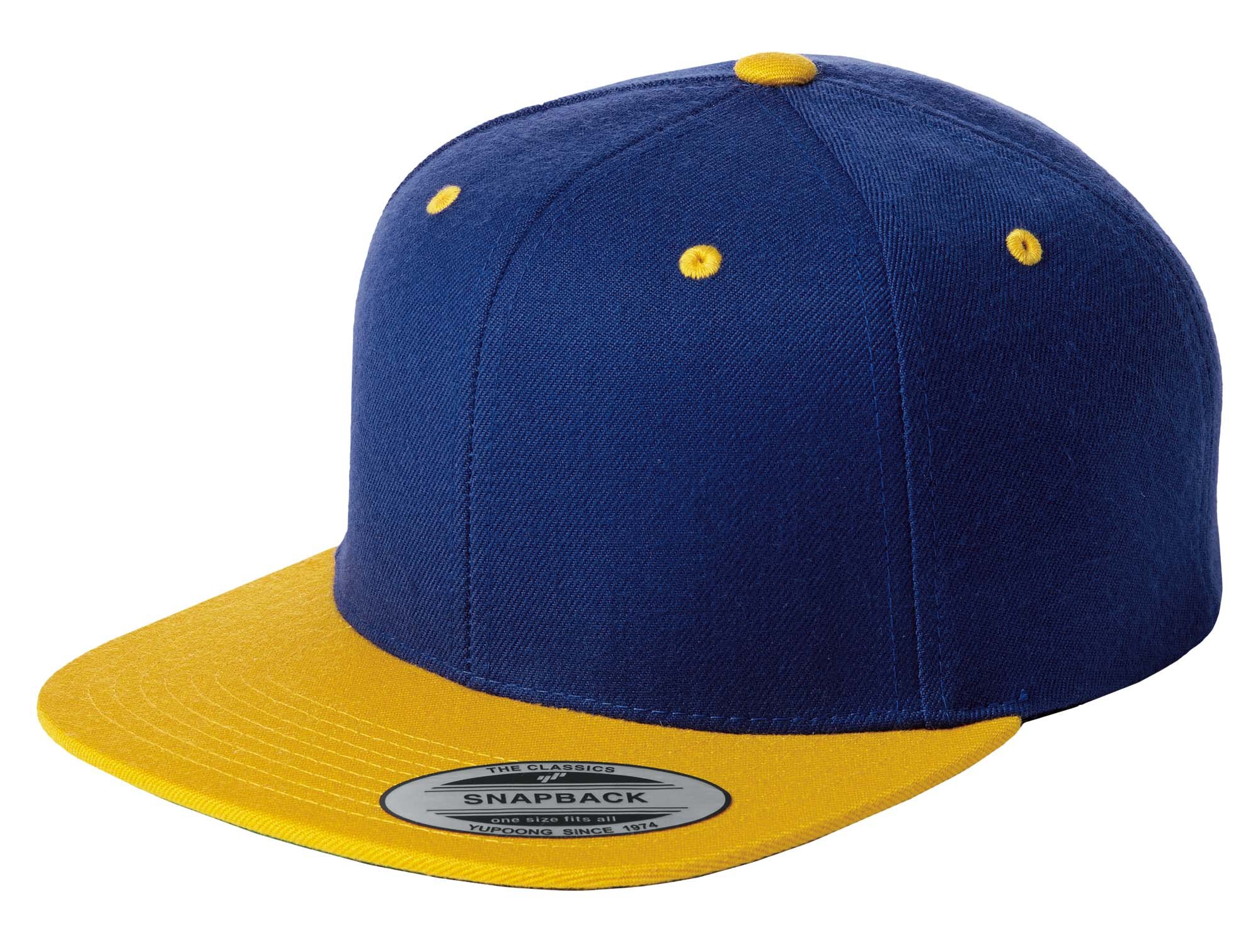 Sport-Tek® Yupoong® Flat Bill Snapback Cap