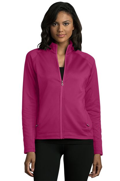Women's Brushed Back Micro-Fleece Full-Zip Jacket