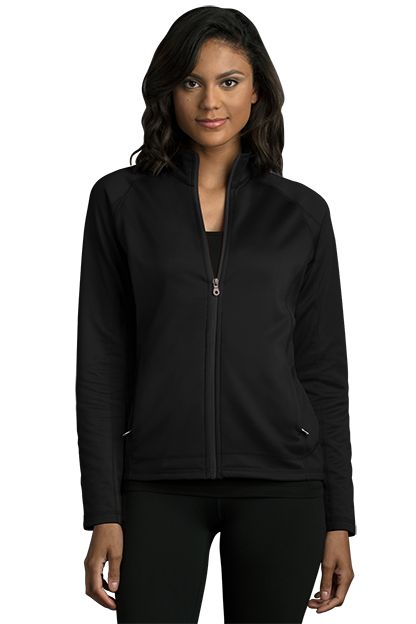 Women's Brushed Back Micro-Fleece Full-Zip Jacket