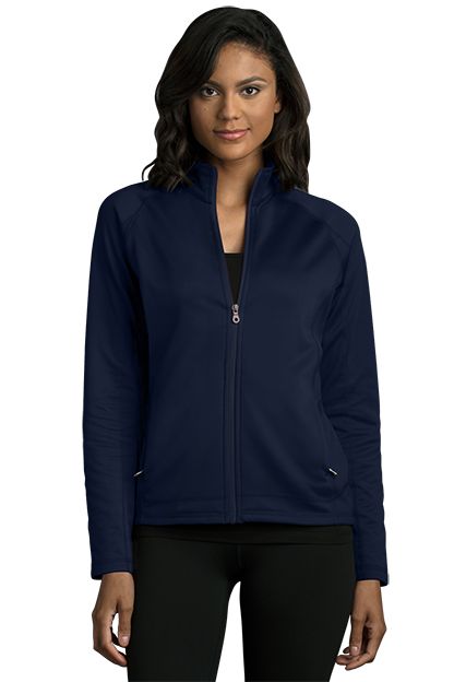 Women's Brushed Back Micro-Fleece Full-Zip Jacket