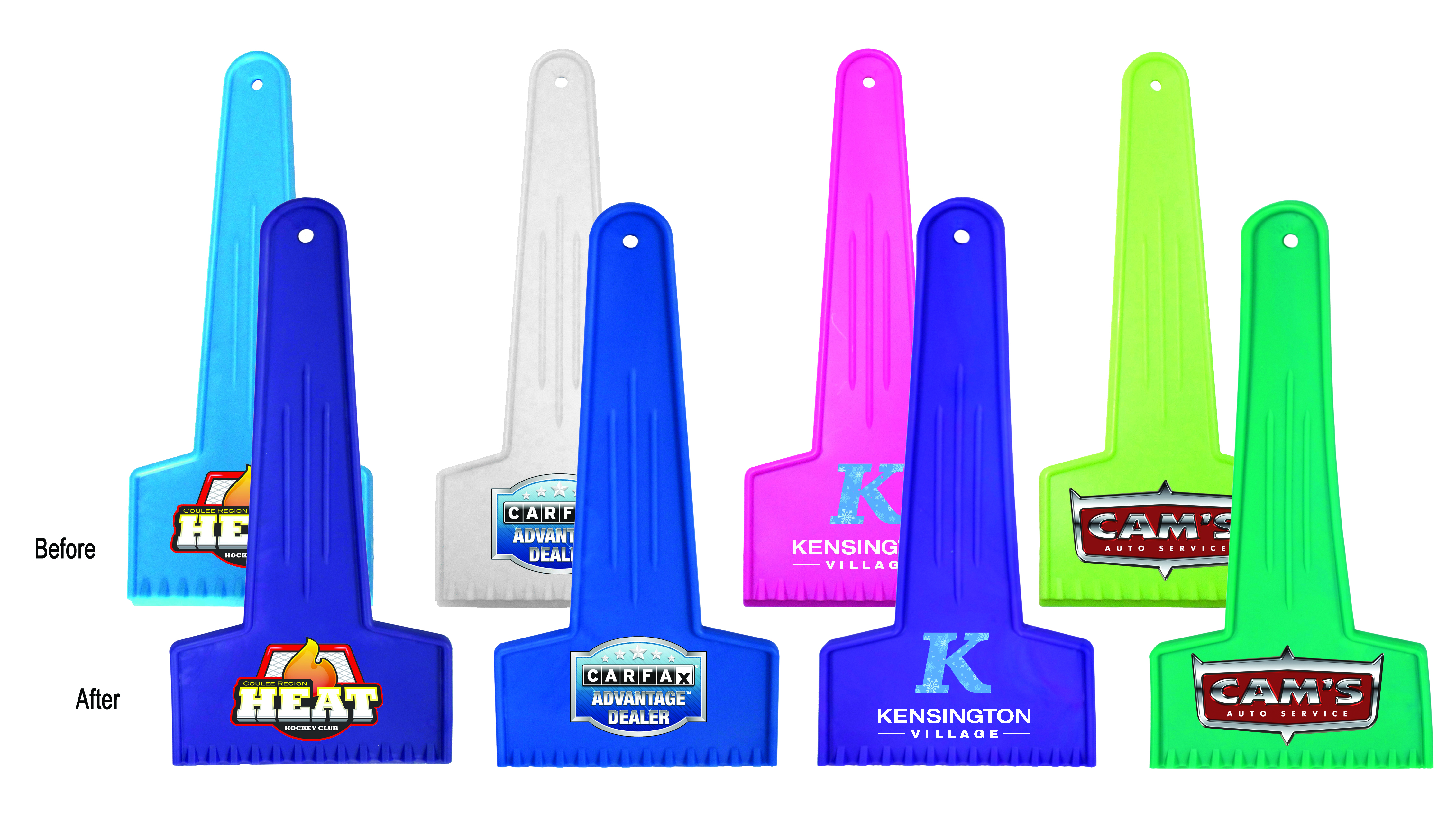Large Mood Ice Scraper, Full Color Digital