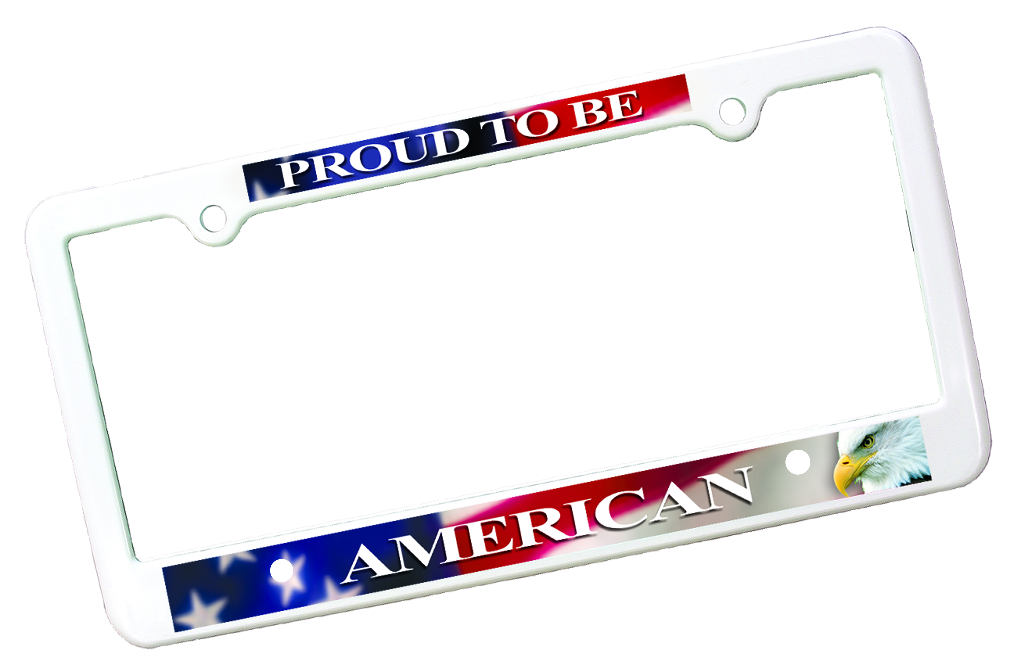 License Plate Frame - 4holes, Full Color Digital