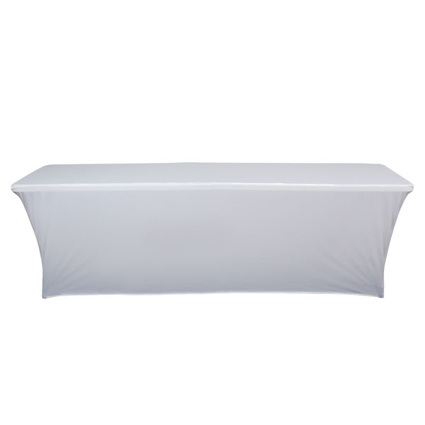 8' UltraFit Curve Table Throw (Full-Color Front Only)