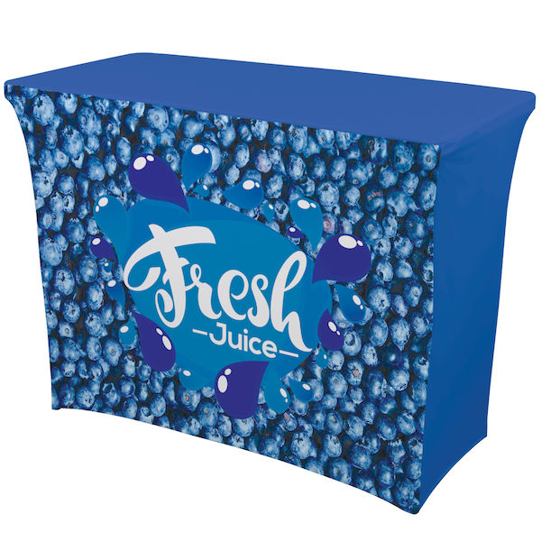 4' UltraFit Demo Table Throw (Full-Color Full Bleed)