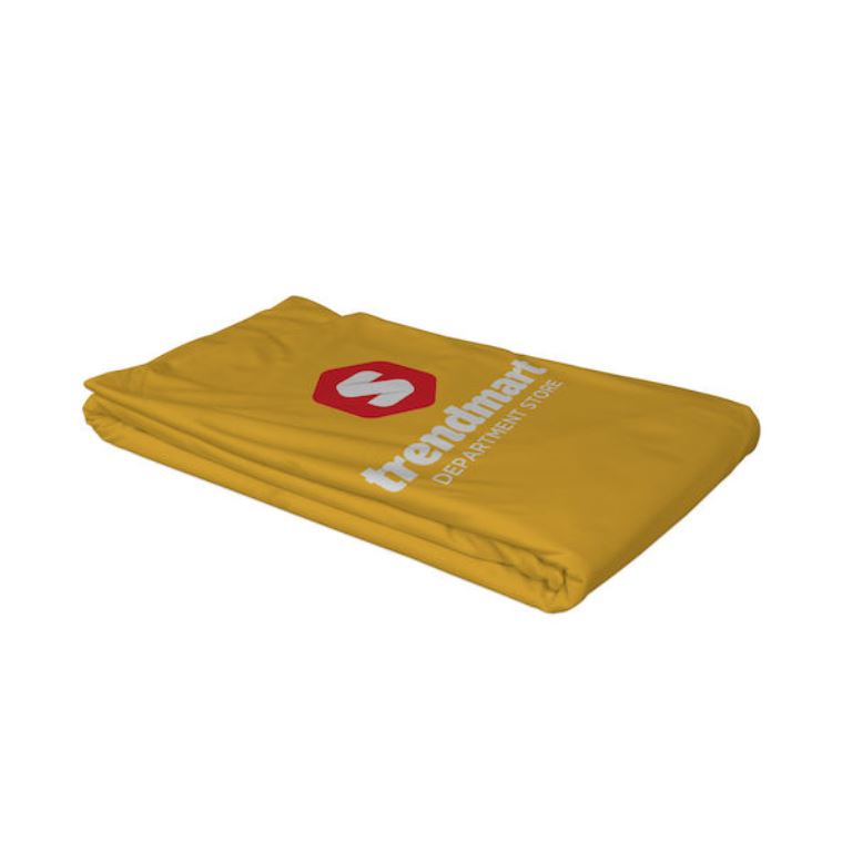 10' Curved Splash Floor Display Wrap Graphic Panel (Polyester Kni