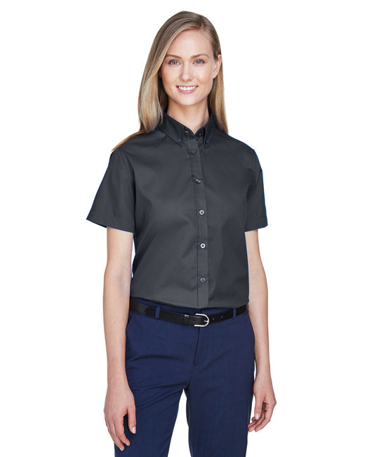 CORE365 Ladies' Optimum Short-Sleeve Twill Shirt