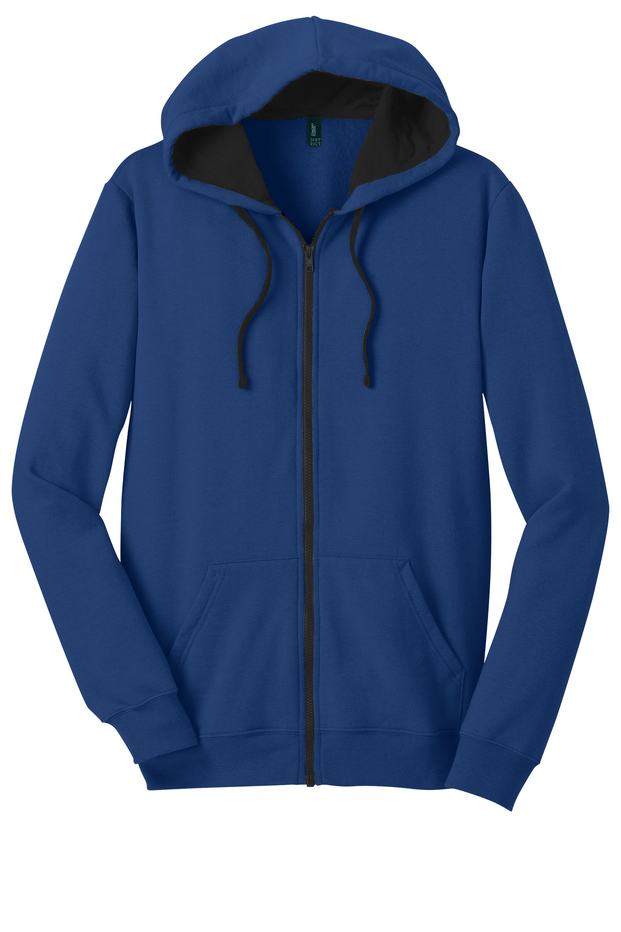 District® - Young Mens The Concert Fleece™  Full-Zip Hoodie