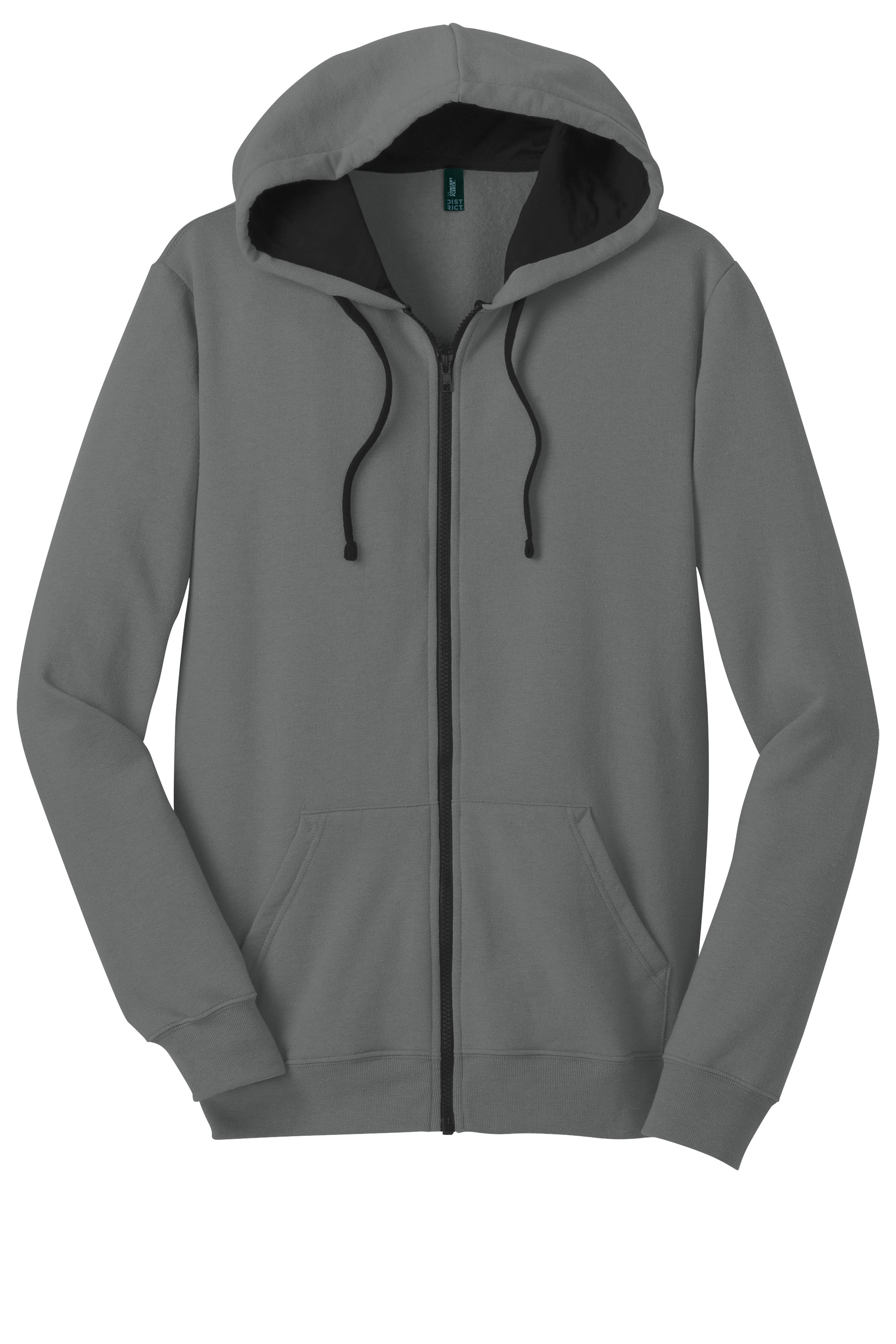 District® - Young Mens The Concert Fleece™  Full-Zip Hoodie